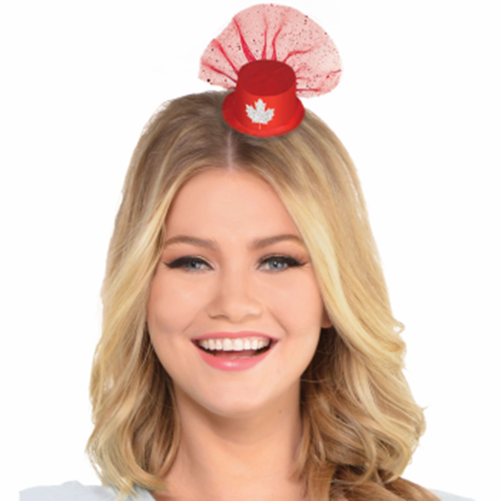 Image sur CANADIAN PRIDE HAT HAIR CLIP