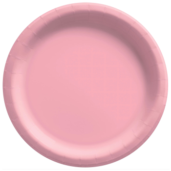 Picture of PINK 9" PAPER PLATES       