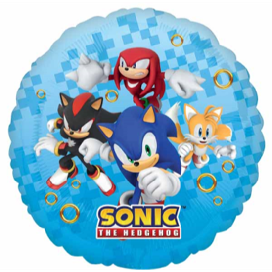 Image sur 18" FOIL - SONIC HEDGEHOG