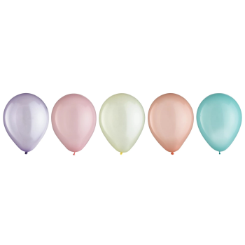 Image de 11" SORBET ASSORTED LATEX BALLOONS