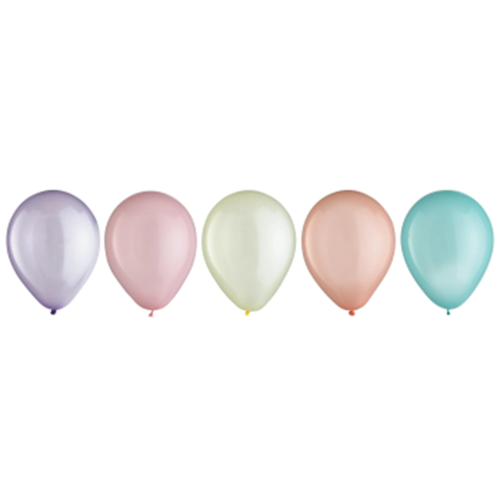 Image sur 11" SORBET ASSORTED LATEX BALLOONS