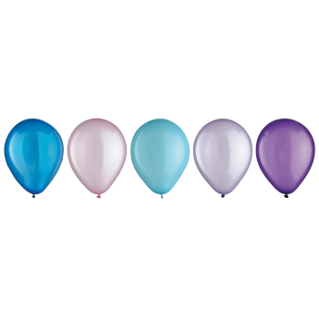 Image de 11" COSMIC PEARL ASSORTED LATEX BALLOONS