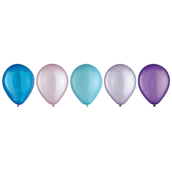 Image sur 11" COSMIC PEARL ASSORTED LATEX BALLOONS