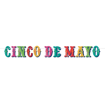 Picture of CINCO DE MAYO LETTER BANNER
