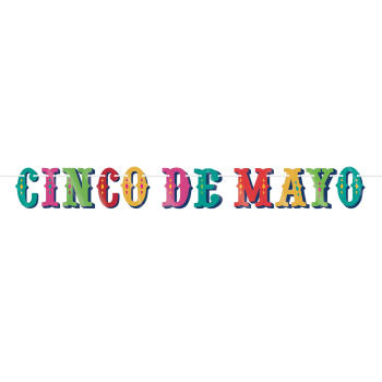 Image de CINCO DE MAYO LETTER BANNER