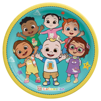 Image de COCOMELON - 9" ROUND PLATES