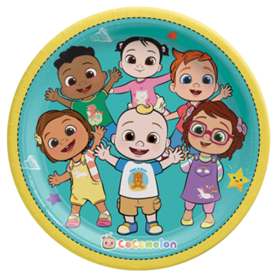 Picture of COCOMELON - 9" ROUND PLATES