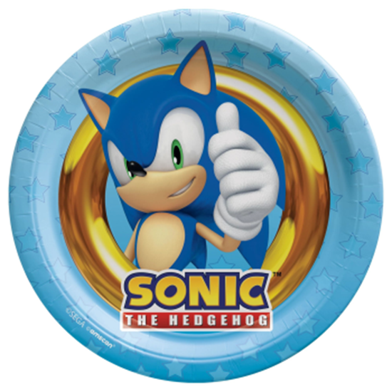Image sur SONIC - 7" ROUND PLATE 