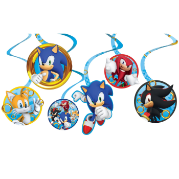 Picture of SONIC SWIRL DECORATIONS