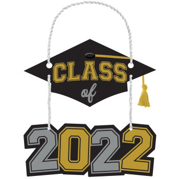 Picture of DECOR - 2022 CLASS OF DOUBLE HANGING SIGN