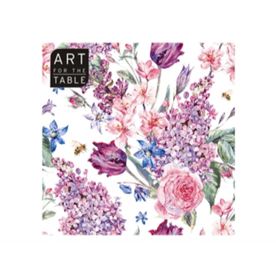 Image sur FLORAL LUNCHEON NAPKINS