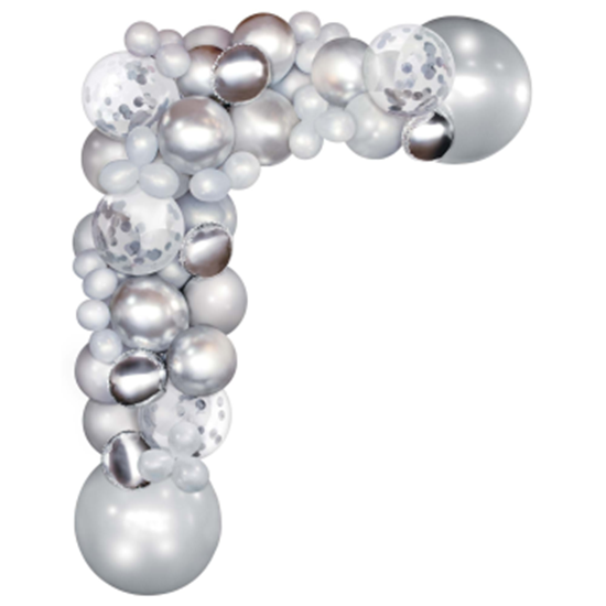Picture of BALLOON GARLAND KIT - SILVER