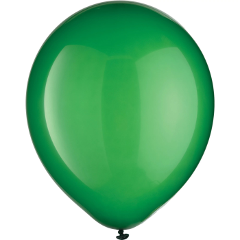 Image de 12" GREEN LATEX BALLOONS 72/PKG