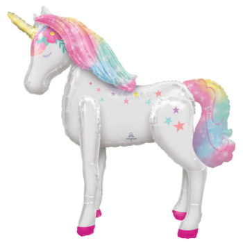 Image de ENCHANTED UNICORN AIRWALKER - INCLUDES HELIUM