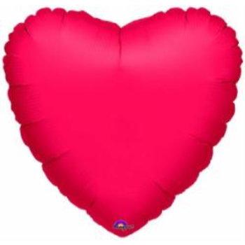Image de 18" FOIL - METALLIC RED HEART