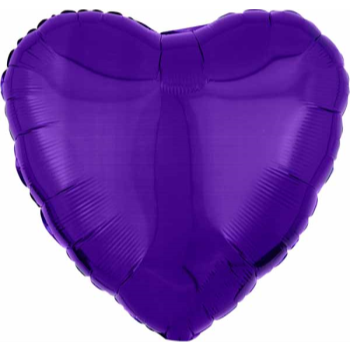 Picture of 18" FOIL - METALLIC PURPLE HEART