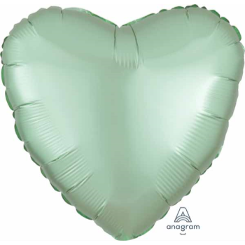 Picture of 18" FOIL - LUXE SATIN MINT GREEN HEART