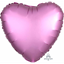 Image de 18" FOIL - LUXE SATIN FLAMINGO HEART ( PINK )