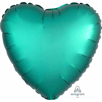 Picture of 18" FOIL - LUXE SATIN JADE HEART