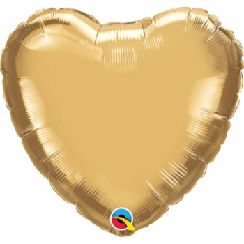 Image de 18" FOIL - CHROME GOLD HEART