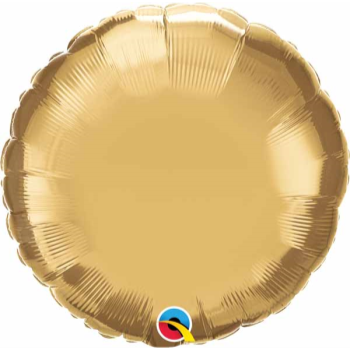 Picture of 18" FOIL - CHROME GOLD ROUND