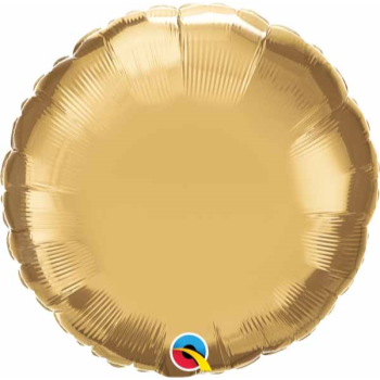 Image de 18" FOIL - CHROME GOLD ROUND