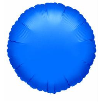 Picture of 18" FOIL - METALLIC BLUE ROUND