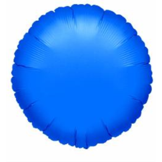 Image sur 18" FOIL - METALLIC BLUE ROUND