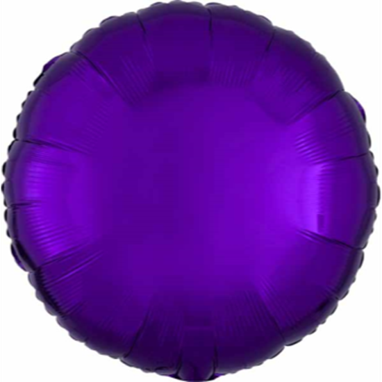 Picture of 18" FOIL - METALLIC PURPLE ROUND