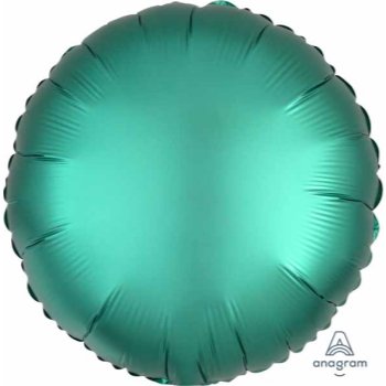 Picture of 18" FOIL - LUXE SATIN JADE ROUND ( GREEN )