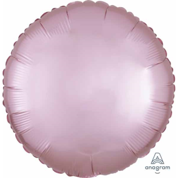 Picture of 18" FOIL - LUXE SATIN PASTEL PINK ROUND