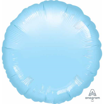 Picture of 18" FOIL - PEARL PASTEL BLUE ROUND