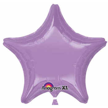 Picture of 18" FOIL - PEARL LAVENDER STAR