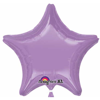 Image de 18" FOIL - PEARL LAVENDER STAR