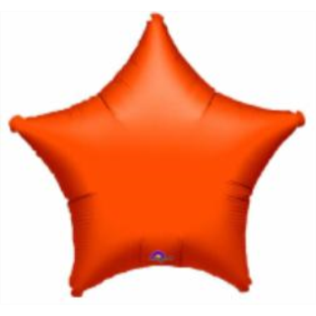 Image de 18" FOIL - METALLIC ORANGE STAR