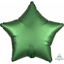 Picture of 18" FOIL - LUXE SATIN EMERALD GREEN STAR 