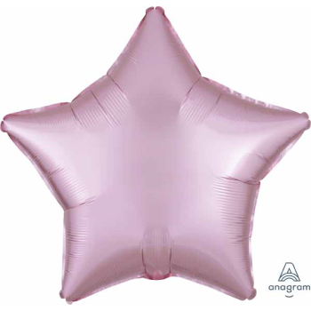 Picture of 18" FOIL - LUXE SATIN PASTEL PINK STAR 