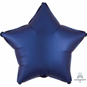 Picture of 18" FOIL - LUXE SATIN NAVY STAR 