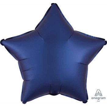 Image de 18" FOIL - LUXE SATIN NAVY STAR 