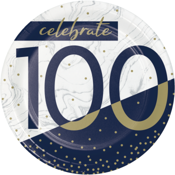 Image de 100TH  NAVY & GOLD MILESTONE - 7" PLATES