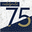 Image de 75TH NAVY & GOLD MILESTONE - LUNCHEON NAPKINS