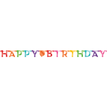 Image de DECOR - HAPPY BIRTHDAY JOINTED BANNER