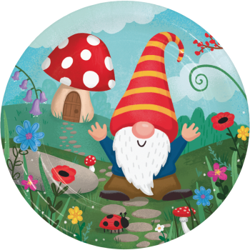 Picture of PARTY GNOMES - 7" PLATES