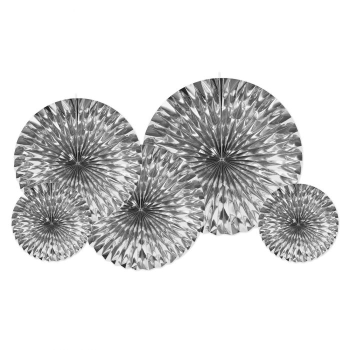 Picture of SILVER METALLIC FANS
