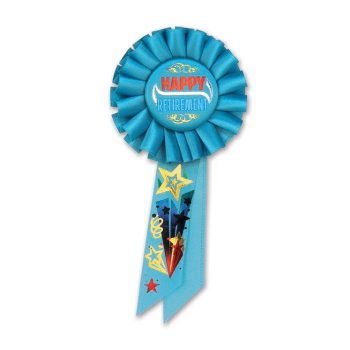 Picture of WEARABLES - HAPPY RETIREMENT ROSETTE