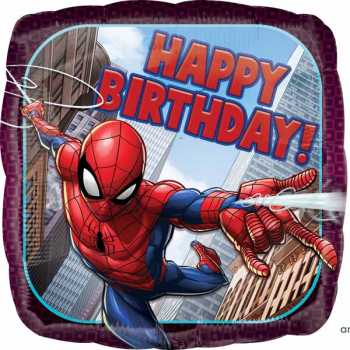 Image de 18'' FOIL - SPIDERMAN HAPPY BIRTHDAY 