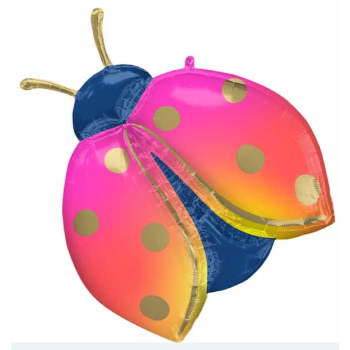 Picture of 33'' COLORFUL LADYBUG SUPERSHAPE