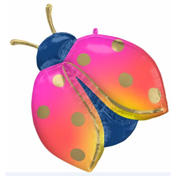 Image de 33'' COLORFUL LADYBUG SUPERSHAPE