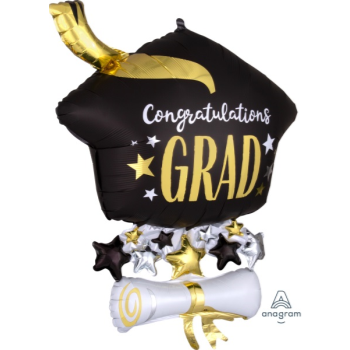 Image de 25" CAP AND DIPLOMA SUPERSHAPE