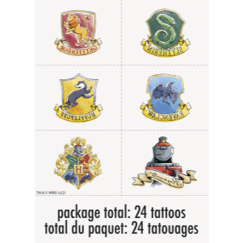 Picture of HARRY POTTER TATTOO SHEET